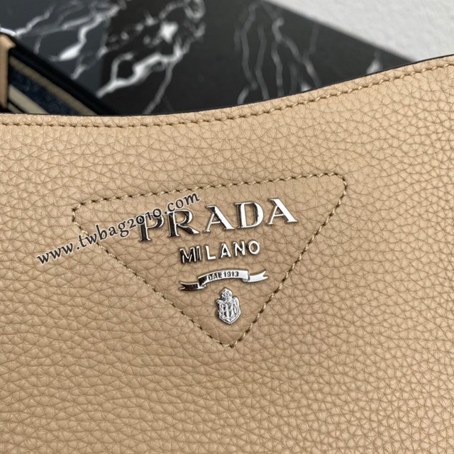 Prada專櫃新款單肩包 1BH191 普拉達鹿紋牛皮迷你單肩包 csp1625